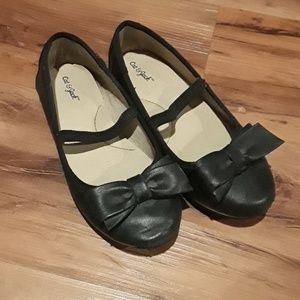 Black Mary Jane's with bow